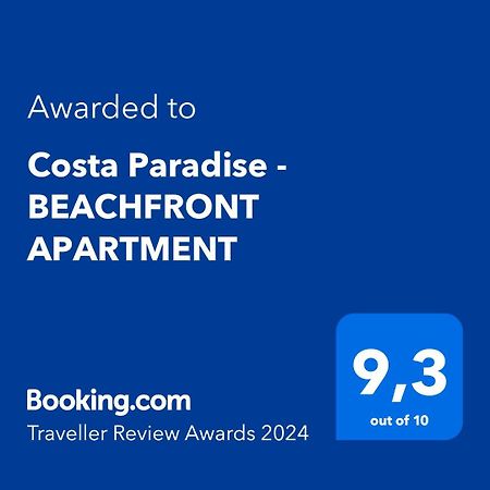 Costa Paradise - Beachfront Apartment フエンヒロラ エクステリア 写真